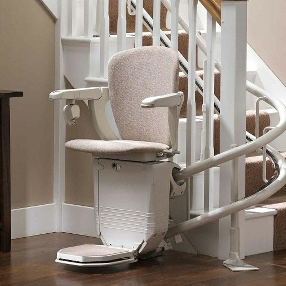 كرسي الدرج الذكي البديل المتميز والأوفر للمصاعد المنزلية